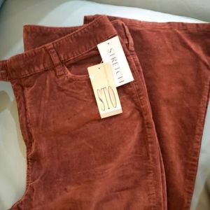 NWT STO CORDUROY PANTS